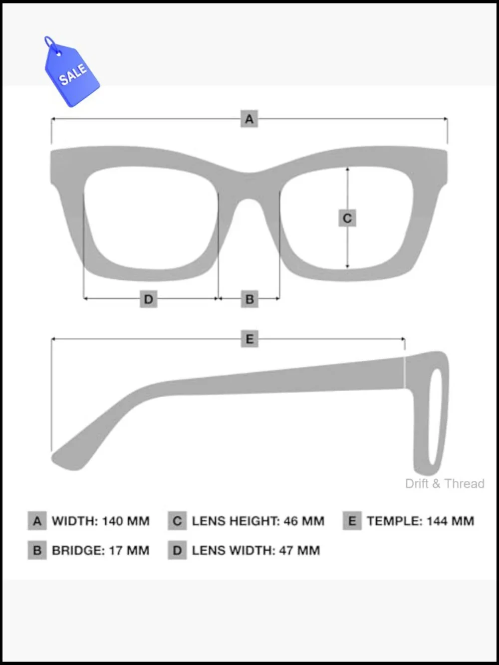 Oversized Rectangle Blue Light Glasses UV400 Computer Reading Eyewear Unisex
